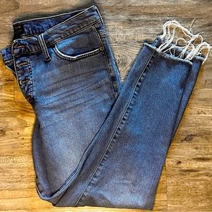 Skinny Jeans with Button Fly J Crew Size 31